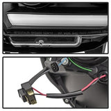 Spyder Projector Headlights - Light Bar DRL - Black (5081711) - image 5