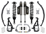 ICON 2021-2026 Ford F-150 4WD, 3.5-4.5" Lift, Stage 2 Suspension System, Billet, w/ Leaf Packs