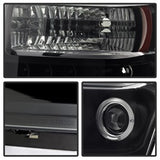 Spyder Projector Headlights - LED Halo - Black Smoke (5078490) - image 2