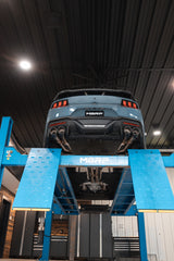 MBRP 3in Cat-Back, Quad Rear Exit,T304, Quad CF Tips, Active Exhaust.