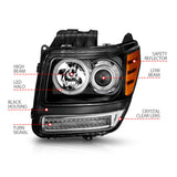 ANZO USA - Projector Headlight Set w/Halo - 111145