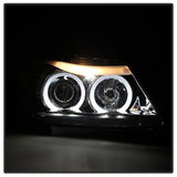 Spyder Projector Headlights - LED Halo - Amber Reflector - Eyebrow Bulb - Smoke - image 7