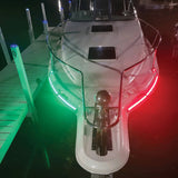 Boat and Marine Vessel 12in LED Strip Starboard and Port sidelight Nav kit (1FT)