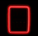 AlphaRex Prismatic LED Taillights Black Red - 602070 - image 4