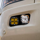 2010-2018 Dodge Ram 2500/3500, 09-12 1500, Fog Pocket Kit, Squadron SAE 2.0, Baja Amber, SAE Fog