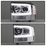 Spyder 1PC Light Bar Projector Headlights - Chrome - image 9