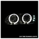 Spyder Projector Headlights - LED Halo - Black (5009234) - image 2