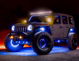 Race Sport ColorTRAIL 14-18inch Adjustable RGBW Multi-Color LED Wheel Light Kits - 1007844