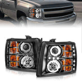 ANZO USA - Projector Headlight Set w/Halo - 111107