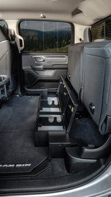 Rear Underseat Lockbox - '19-27 Ram 1500; w/ Crew Cab (Black) (35301A)