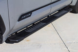 Raptor Series 6" OEM Style Running Boards Black Textured Aluminum - 1704-0142BT