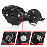 ANZO USA - Projector Headlight Set w/Halo - 121143