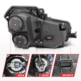 ANZO USA - Projector Headlight Set w/Halo - 121417