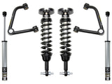 ICON 2019-2026 Chevrolet Silverado 1500/GMC Sierra 1500, 1.5-3.5" Lift, Stage 2 Suspension System, Tubular