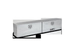 Highway Product 65 X 16 X 13 HIGH SIDE TOOL BOX WITH DIAMOND PLATE DOOR, SMOOTH ALUMINUM BASE - 3813-007