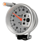 5" TACHOMETER, 0-9000 RPM, PEDESTAL W/ QUICK LITE, W/PEAK MEMORY, ULTRA-LITE
