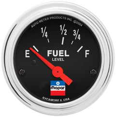 AutoMeter 2" Fuel Level, 73 E/8-12 F, Mopar Classic