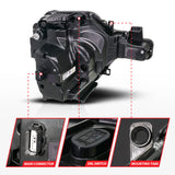 ANZO USA - LED Projector Headlight  - 111639X-L