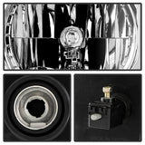 Spyder Crystal Headlight Set w/ Light Bar - Chrome - image 5