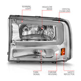 ANZO USA - Crystal Headlight - 111550