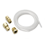 5 PC. GAUGE KIT, 3-1/8" & 2-1/16", MECH. SPEEDO., WTMP & OILP, ARCTIC WHT