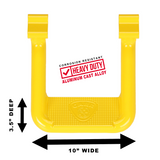 HOOP II; Assist/Side Step; XP7 Safety Yellow Powder Coat; Pair (104817)