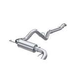 3in. Cat-Back. Single Rear Exit. High Clearance. T304 (S5237304)