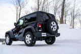 2.5in. Cat-Back. Single Rear Exit. High Clearance. AL