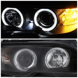 Spyder Projector Headlights - LED Halo - Black (5077141) - image 3