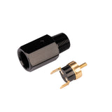 Derale 190° F Inline thermal switch. 3/8" NPT Black Anodized. - image 2