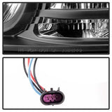 Spyder Projector Headlights - Light Bar DRL - Black (5081001) - image 4