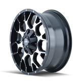 MAYHEM WARRIOR 8015 GLOSS BLACK MACHINED 20X9 6-135/6-139.7 18MM 106MM 8015-2937B18