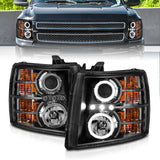 ANZO USA - Projector Headlight Set w/Halo - 111200