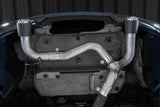 3in. Axle-Back. Dual Rear Exit. T304 with CF Tips