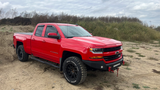 Fishbone Offroad Silverado/Sierra Double Cab 5-Inch Oval Side Steps