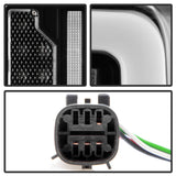 SPYDER BLACK LED TAILLIGHTS ; 21-25 BRONCO WITHOUT FACTORY LED TAIL LIGHTS