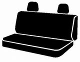 FIA TRS40 Series - Wrangler Solid Saddle Blanket Custom Fit Seat Covers (TRS4273GRAY)