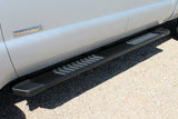Raptor Series 6" OEM Style Running Boards Black Textured Aluminum - 1703-0344BT