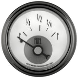 2-1/16" Fuel Level 0-90 Ohm SSE Prestige Pearl