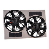 Derale Powerpack - Brushless Dual 12" RAD Fan/Alum Shroud Kit w/ PWM Controller (67926185)