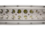 22.5 inch Marine Grade Wrap Around White Shell Dual Row Light Bar with 120-Watt 40 x 3W High Intensity LED