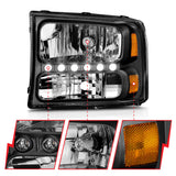 ANZO USA - Crystal Headlight Set - 111106