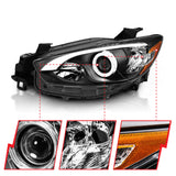 ANZO USA - Projector Headlight Set w/Halo - 121520