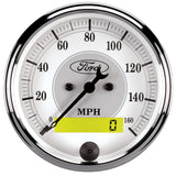 5 PC. GAUGE KIT, 3-1/8" & 2-1/16", ELEC. SPEEDOMETER, FORD MASTERPIECE
