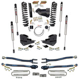 Skyjacker 4 in. Suspension Lift Kit With ADX M2.0 Aluminum Monotube Shocks. (F17401K3XM) — view 6