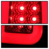 Spyder Light Bar LED Tail Lights - Version 3 - Red Clear (5084453) - image 7