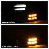 Spyder Projector Headlights - Light Bar DRL - Black (5081001) - image 6