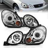ANZO USA - Projector Headlight Set w/Halo - 121143