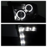 Spyder Projector Headlights - LED Halo - Black Smoke (5078407) - image 3