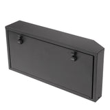 Tailgate Lockbox - '07-18 Wrangker JK (Standard Panel; Black) — 8" (TFY359-01-A)